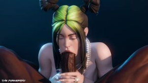 Billie Eilish Finished Sucking BBC [TheFirebrandSfm] - ﻿3D animation on Crohasit