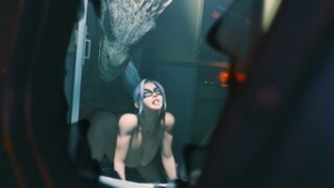 Black Cat & Lizard [Pregnant][Zmsfm] - ﻿3D animation on Crohasit