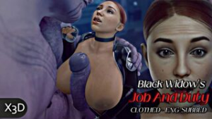 Black Widow’s Job And Duty [X3D][CLOTHED][ENG] - ﻿3D animation on Crohasit