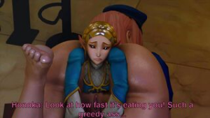 BobbyMackolatoo aka Stressformurder Zelda VS Honoka [Anal Vore] - Dead or Alive animation on Crohasit