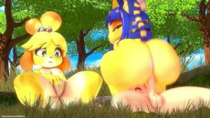 Breeding Season in the village - ﻿3D animation on Crohasit