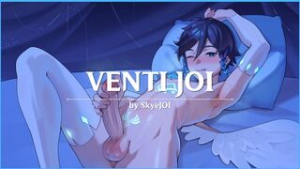 Broke bard finds a way to pay for his drink [Venti JOI] [Vanilla] - Genshin Impact animation on Crohasit