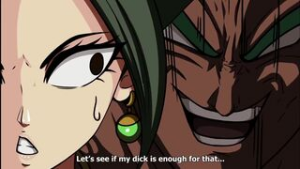 Broly “fights” Kefla – nowajoestar - Dragon Ball animation on Crohasit
