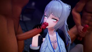 Bronya – Give Me More Segs - Honkai Impact animation on Crohasit