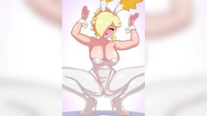 Bunny Rosalina [hard-degenerate] - Super Mario animation on Crohasit