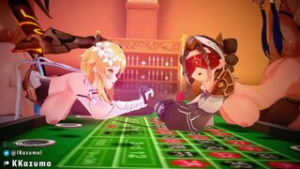 Candace x Lumine x Clearwater x Dehya - ﻿3D animation on Crohasit