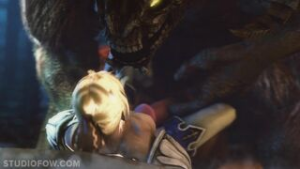 Cassandra gets raped - ﻿3D animation on Crohasit