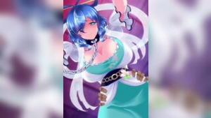 Cheeky goddess being put on her place with some hard fucking - Touhou animation on Crohasit