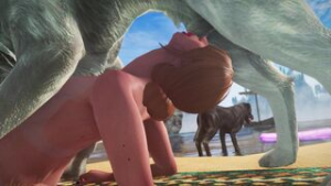 Chloe and the Canines - ﻿3D animation on Crohasit