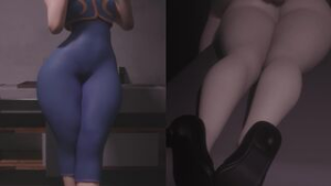 Chun Li Dicked Down [kittyyevil] - ﻿3D animation on Crohasit