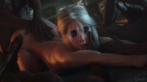 Ciri’s Mission (short version) - The Witcher animation on Crohasit