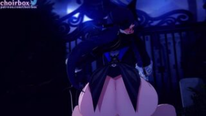 Clorinde on break - ﻿3D animation on Crohasit