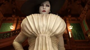 Countess Alcina Dimitrescu - ﻿3D animation on Crohasit