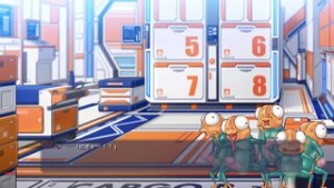 Creature Reaction Inside The Ship 1 part1 - 2D animation on Crohasit