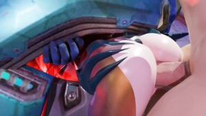 D.va Stuck – Mets3d - Overwatch animation on Crohasit