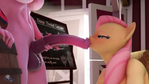 Deep and hard lesson – 60fps [Hoovesart] - ﻿3D animation on Crohasit