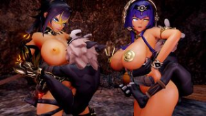 Dehya & Candace (Phut Hon) [陽夜]4K - ﻿3D animation on Crohasit