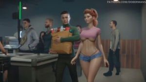 [DobermanS] Amanda Episode 18 without subtitles! - ﻿3D animation on Crohasit