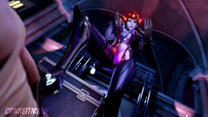 Dommy Widowmaker Captures Her Target [White][Conseitnsfw] - ﻿3D animation on Crohasit