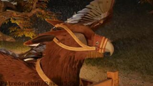 Dragon on Gryphon Stall no Crunch – (Raven555) - ﻿3D animation on Crohasit