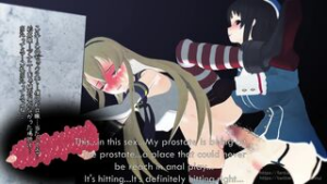 (ENG)Shimakaze-kun Comes Over Expecting To Have Sex With A Girl - ﻿3D animation on Crohasit