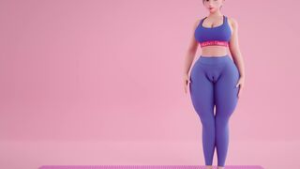 Elise Yoga Instruction [Tyviania] - ﻿3D animation on Crohasit