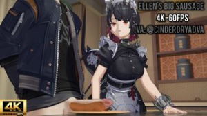 Ellen Joe’s Big Sausage [Bewyx] [4K60FPS] - ﻿3D animation on Crohasit