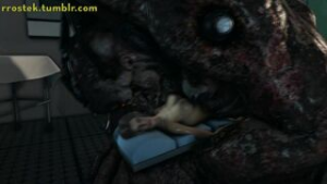 Everyone, Everybody and Everything wants a piece of Lara (Mega HMV, Beasts, Monsters) - ﻿3D animation on Crohasit