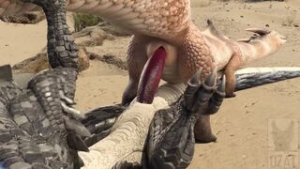 FURRY BIRD & DRAGON P2! (DZÄT) - ﻿3D animation on Crohasit