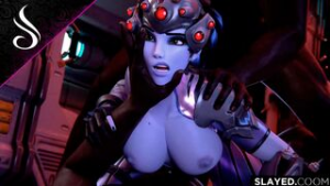[Fart Warning] Widowmaker BBc Threesome - ﻿3D animation on Crohasit