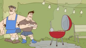Father’s Day BBQ (SmallsRabbit) - 2D animation on Crohasit