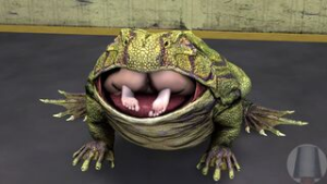 Feed the Frog - ﻿3D animation on Crohasit