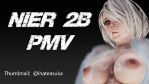 Fembot Rock PMV – Nier Automata 2B PMV - ﻿3D animation on Crohasit