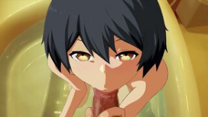 Femboy Blowjob [C3 Piyo] - 2D animation on Crohasit