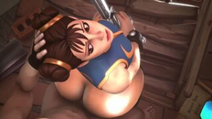 Fortnite Chun-li - ﻿3D animation on Crohasit