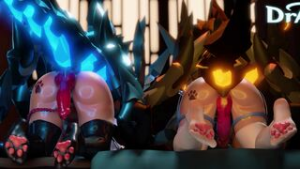 Fu Tao X Riftwolfs Pt1 [Dragk] - ﻿3D animation on Crohasit