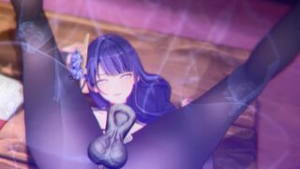 Fuck raiden shotgun and miko - Genshin Impact animation on Crohasit