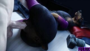 Fucking Dog [furjoe] - ﻿3D animation on Crohasit
