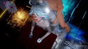 Furina *ahegao - Genshin Impact animation on Crohasit