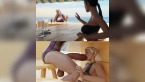 Futa Beach 2 [Nyl] - ﻿3D animation on Crohasit