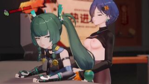Futa Belle Doggies Qingyi (Valentine’s Day 28/28) [Infected Heart] - ﻿3D animation on Crohasit