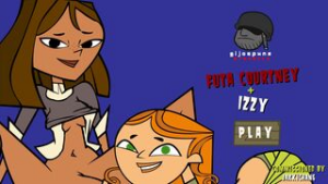 Futa Courtney x Izzy (long version + better HD lines) - Total Drama Island animation on Crohasit