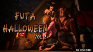 Futa Halloween, Vol. 3 - ﻿3D animation on Crohasit