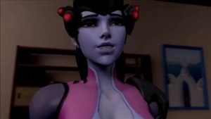 Futa Widowmaker doms small cock - Overwatch animation on Crohasit