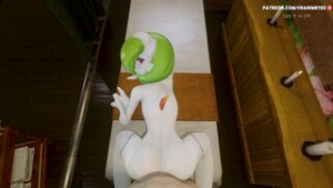Gardevoir bonding - ﻿3D animation on Crohasit