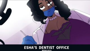 (Gats) Esha’s Dentist Office Part 1 (SFX, sound only video, and AI) - 2D animation on Crohasit