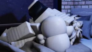 Gay sex with femboy (mermio) - ﻿3D animation on Crohasit