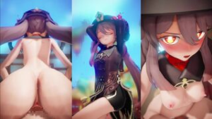 Genshin Dance Girls (000MMD) - Genshin Impact animation on Crohasit