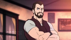 Going down on him - Resident Evil animation on Crohasit