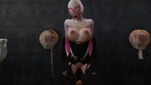 Gwen Stacy Fucks Big Black Cock (Sims 4) - The sims animation on Crohasit